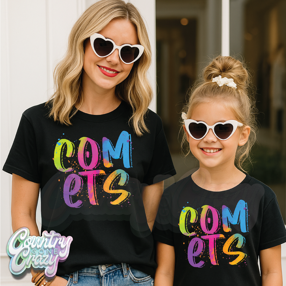 COMETS •• SPLISH SPLASH T-SHIRT-Country Gone Crazy-Country Gone Crazy