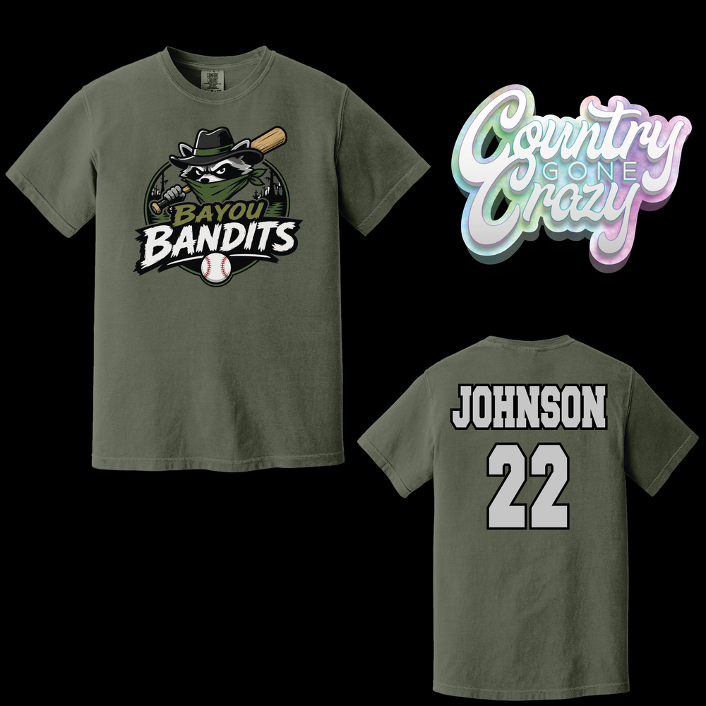 BAYOU BANDITS // COMFORT COLORS T-SHIRT