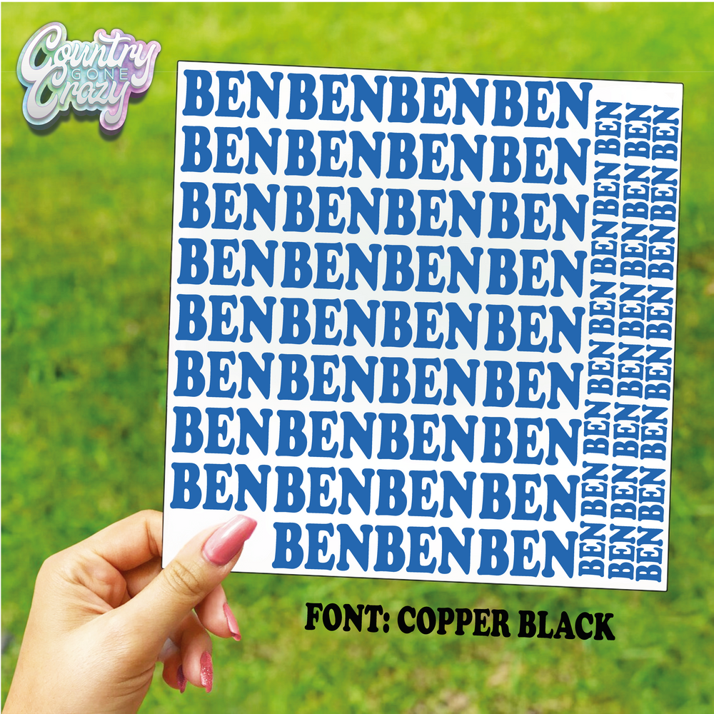 School Supply Labels // Same Font / Same Color-Country Gone Crazy-Country Gone Crazy