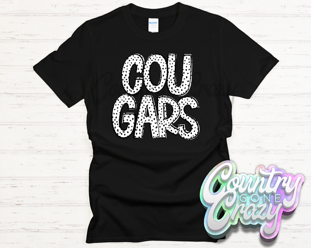 Cougars •• Dottie •• T-Shirt-Country Gone Crazy-Country Gone Crazy