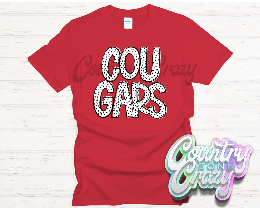 Cougars •• Dottie •• T-Shirt-Country Gone Crazy-Country Gone Crazy