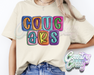 Cougars •• Bubble •• T-Shirt-Country Gone Crazy-Country Gone Crazy