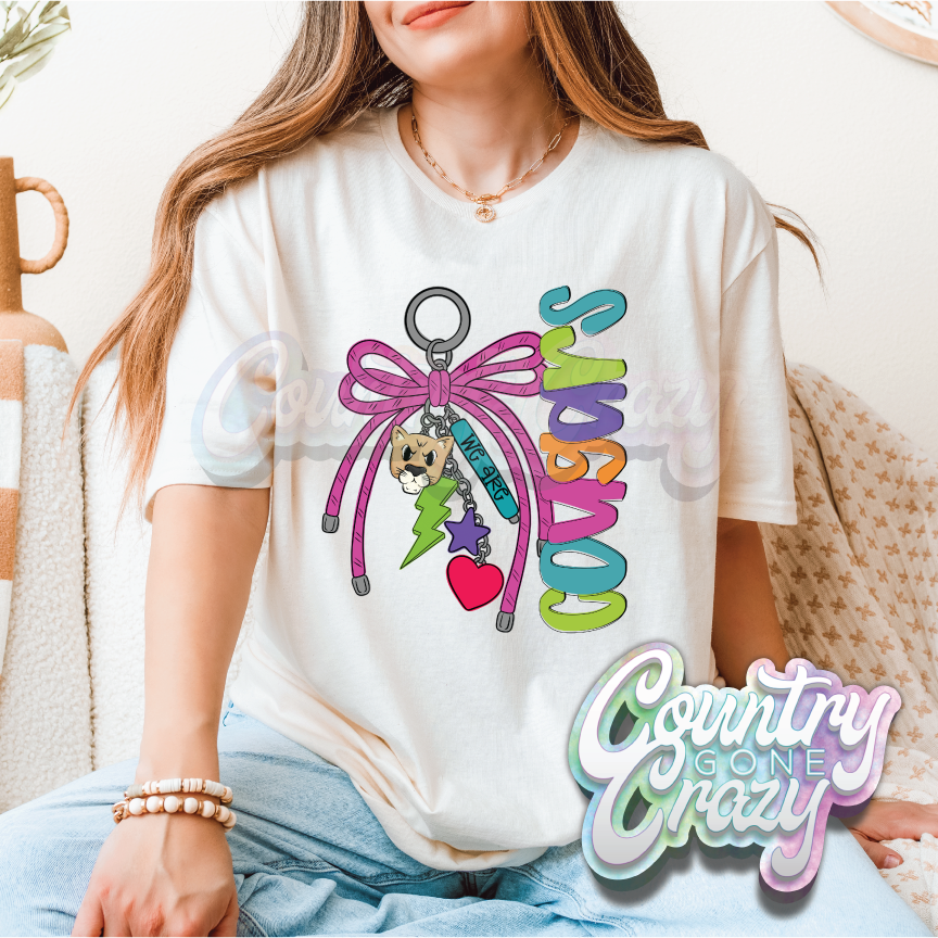 COUGARS - KEYCHAIN-Country Gone Crazy-Country Gone Crazy