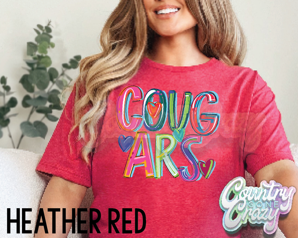 Cougars • Splash • T-Shirt-Country Gone Crazy-Country Gone Crazy