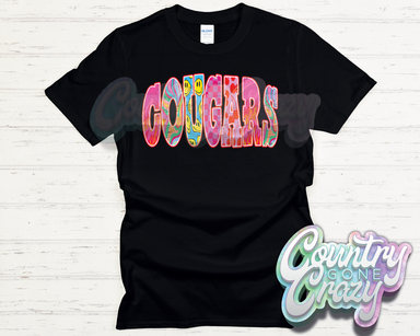 COUGARS // GOOD VIBES // T-Shirt-Country Gone Crazy-Country Gone Crazy