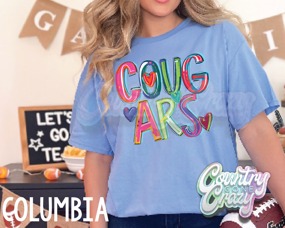 Cougars • Splash • T-Shirt-Country Gone Crazy-Country Gone Crazy