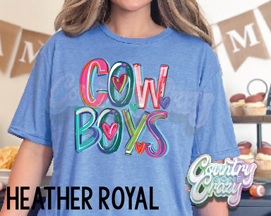 Cowboys • Splash • T-Shirt-Country Gone Crazy-Country Gone Crazy