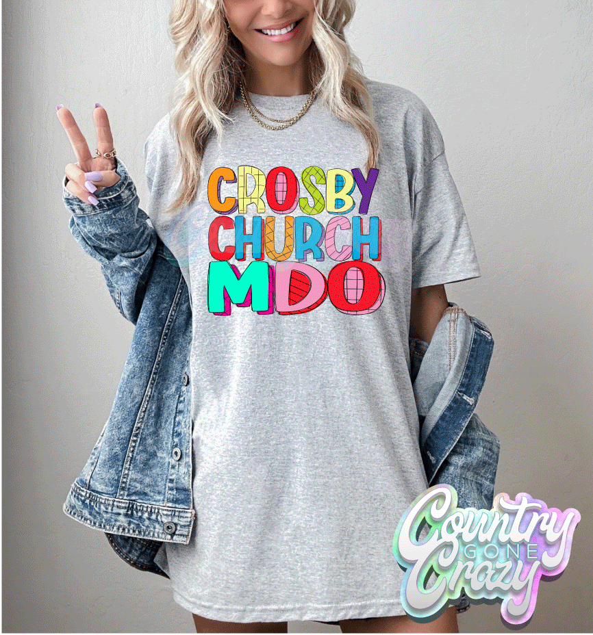 Crosby Church MDO // Stripey // T-Shirt