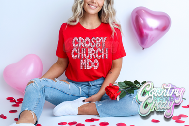 Crosby Church MDO - Valentines - T-Shirt-Country Gone Crazy-Country Gone Crazy