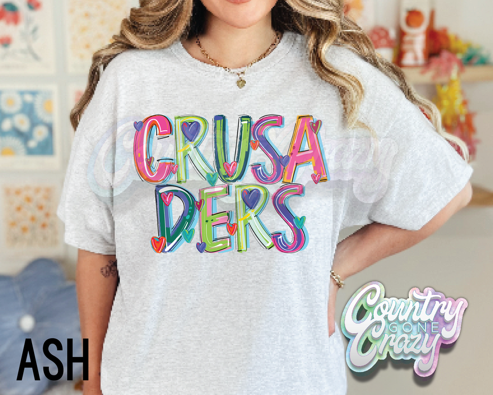 Crusaders • Splash • T-Shirt-Country Gone Crazy-Country Gone Crazy