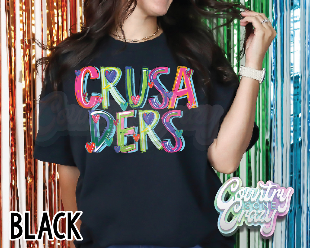 Crusaders • Splash • T-Shirt-Country Gone Crazy-Country Gone Crazy