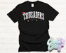 CRUSADERS - CHRISTMAS LIGHTS - T-SHIRT-Country Gone Crazy-Country Gone Crazy