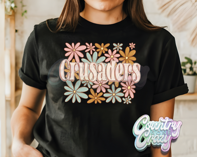 Crusaders • Blooming Boho • T-Shirt-Country Gone Crazy-Country Gone Crazy