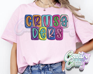 Crusaders •• Bubble •• T-Shirt-Country Gone Crazy-Country Gone Crazy