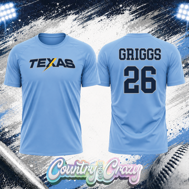 Texas Powerhouse Baseball - Dri Fit-Port & Company-Country Gone Crazy