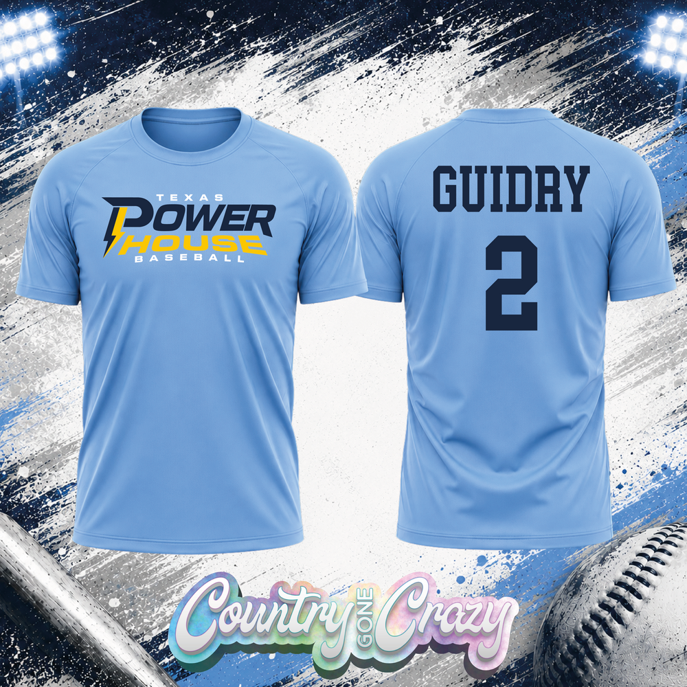 Texas Powerhouse Baseball - Dri Fit Shirt