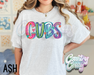 Cubs • Splash • T-Shirt-Country Gone Crazy-Country Gone Crazy