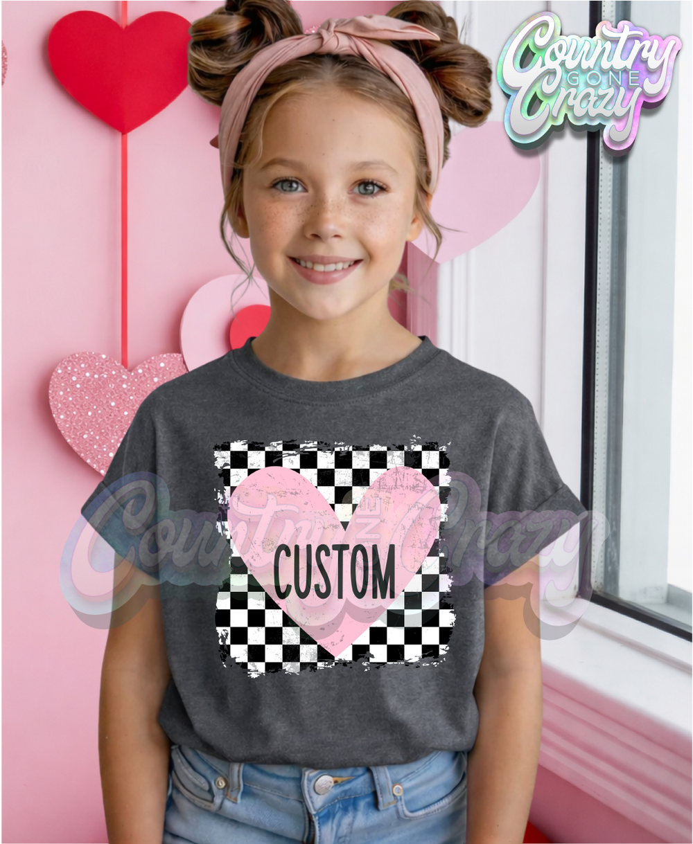 HEART OF A • CUSTOM • T-Shirt-Country Gone Crazy-Country Gone Crazy