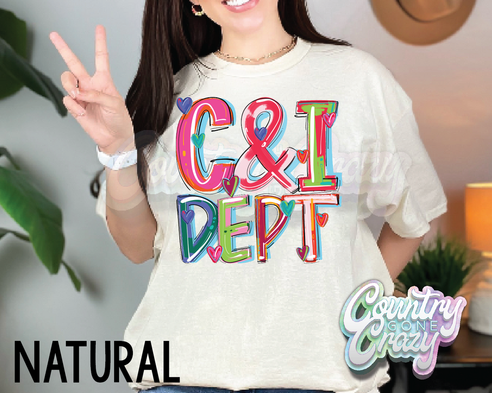 C&I Dept • Splash • T-Shirt-Country Gone Crazy-Country Gone Crazy