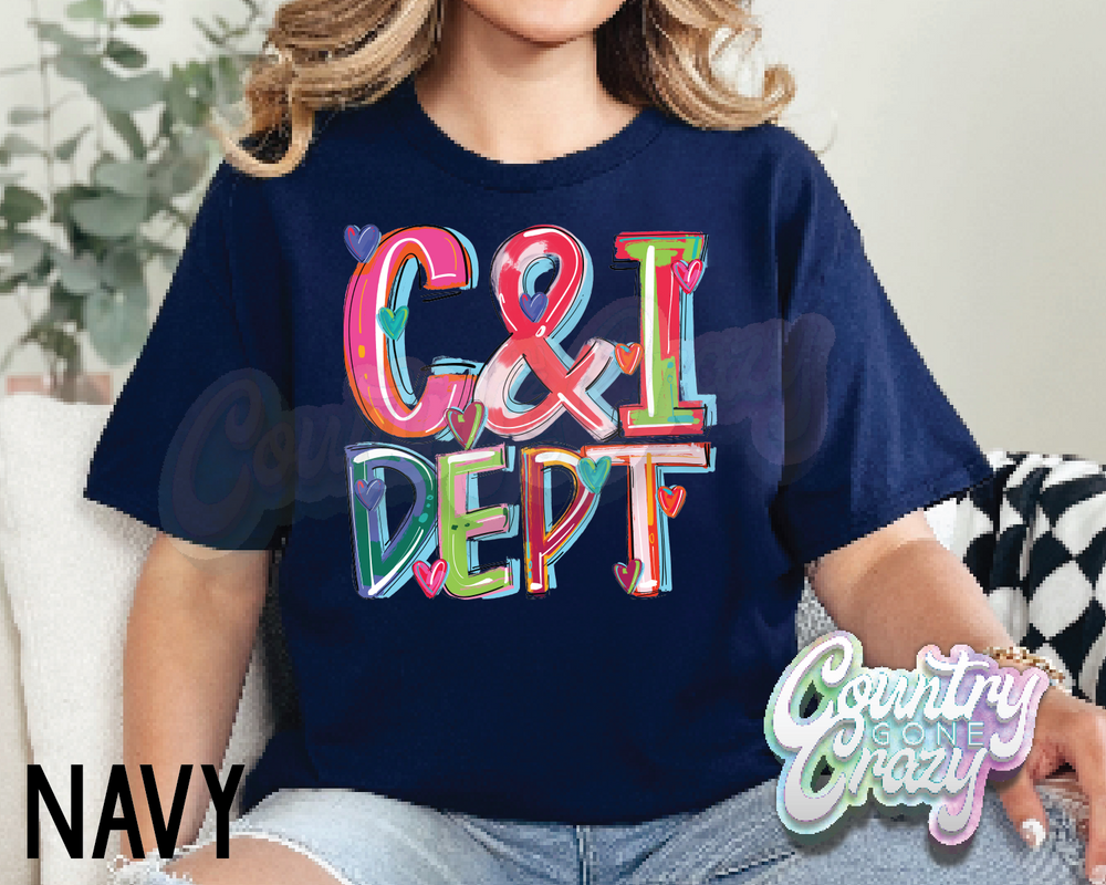 C&I Dept • Splash • T-Shirt-Country Gone Crazy-Country Gone Crazy