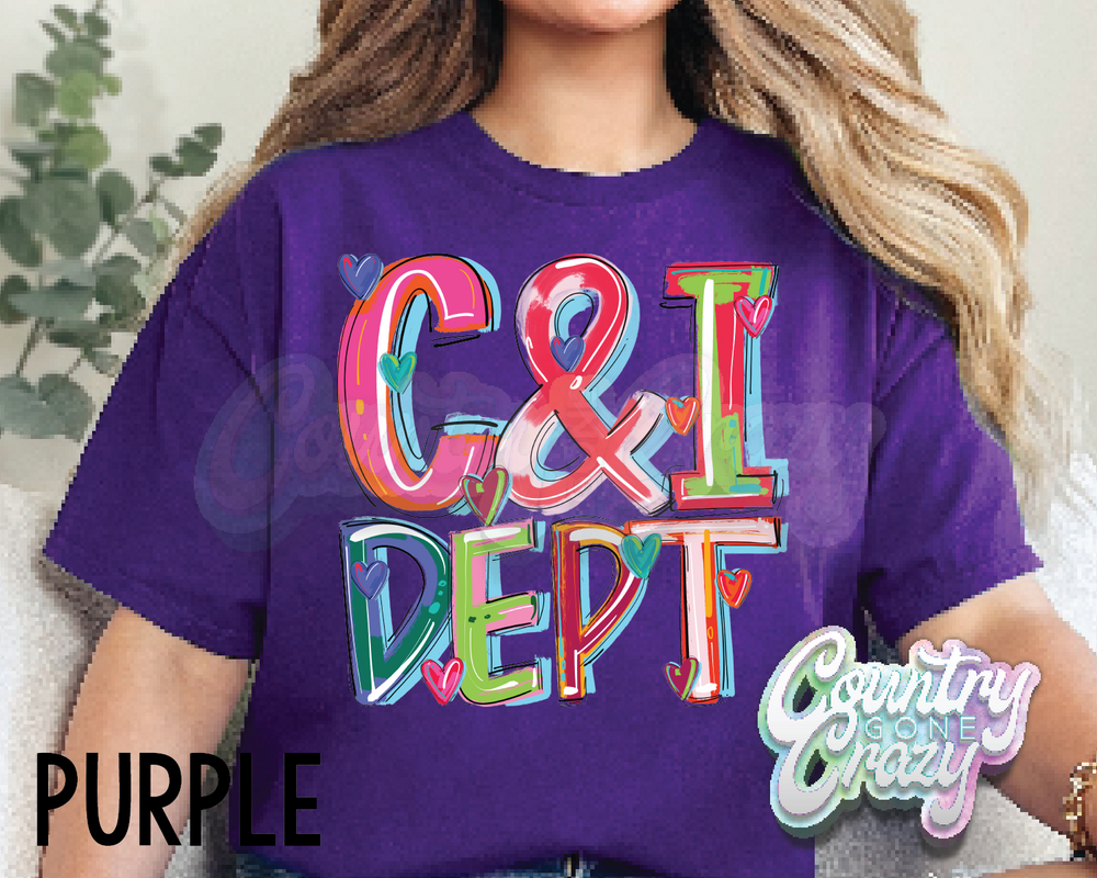 C&I Dept • Splash • T-Shirt-Country Gone Crazy-Country Gone Crazy