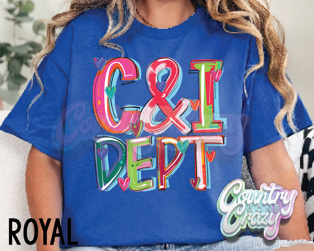 C&I Dept • Splash • T-Shirt-Country Gone Crazy-Country Gone Crazy