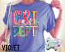 C&I Dept • Splash • T-Shirt-Country Gone Crazy-Country Gone Crazy