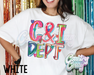 C&I Dept • Splash • T-Shirt-Country Gone Crazy-Country Gone Crazy