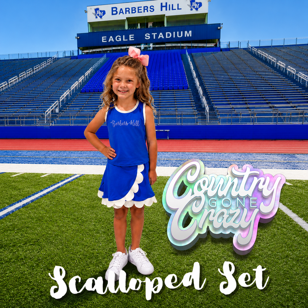 BARBERS HILL ~ SCALLOPED SET ~ PRE-ORDER
