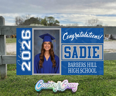 Graduation Banner // Class of 2026-Country Gone Crazy-Country Gone Crazy