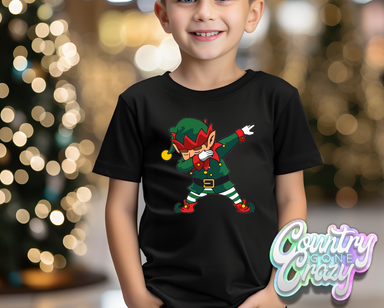Dabbing Elf - T-Shirt-Country Gone Crazy-Country Gone Crazy