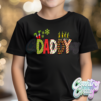 Daddy - Red/Green Grinch - T-Shirt-Country Gone Crazy-Country Gone Crazy