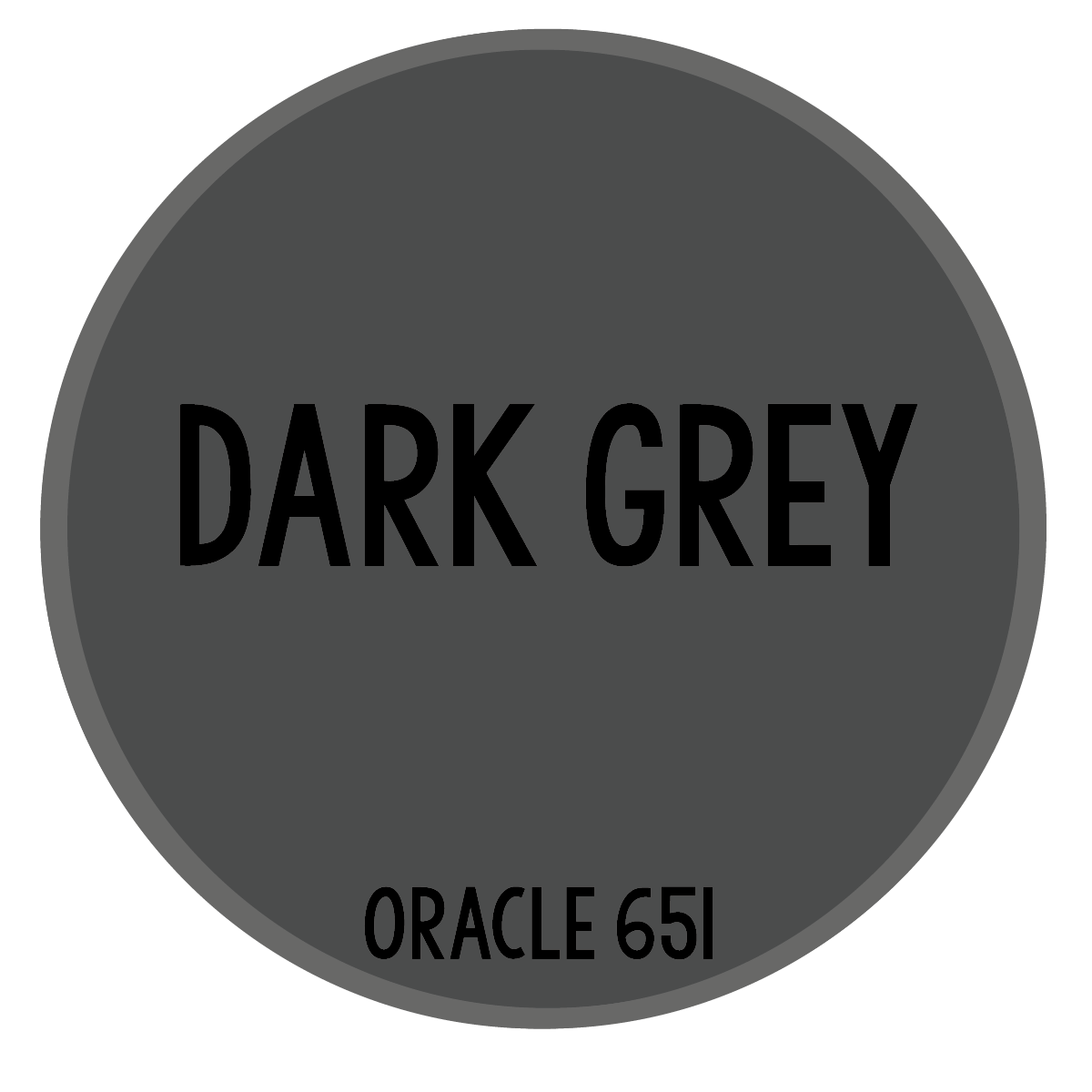 Dark Grey Sign Vinyl — Country Gone Crazy