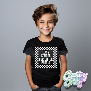 Day School for little people - Check N Roll - T-Shirt-Country Gone Crazy-Country Gone Crazy