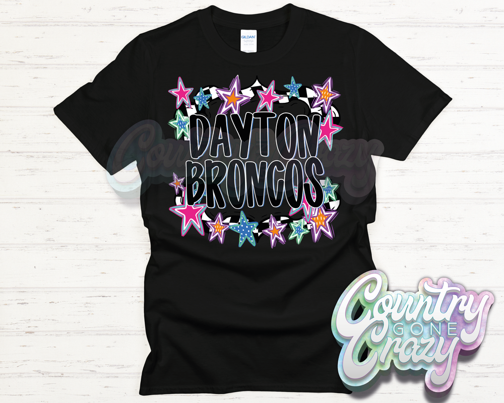 Dayton Broncos // ALL STAR // T-Shirt-Country Gone Crazy-Country Gone Crazy
