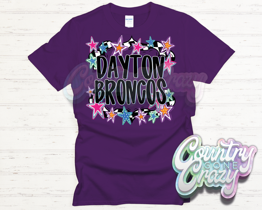 Dayton Broncos // ALL STAR // T-Shirt-Country Gone Crazy-Country Gone Crazy