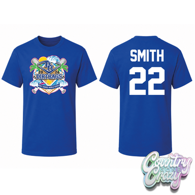 DIRTBAGS - WORLD SERIES - T-SHIRT-Gildan-Country Gone Crazy