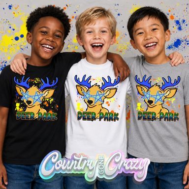 DEER PARK > SPLASH CHAOS >-Gildan-Country Gone Crazy