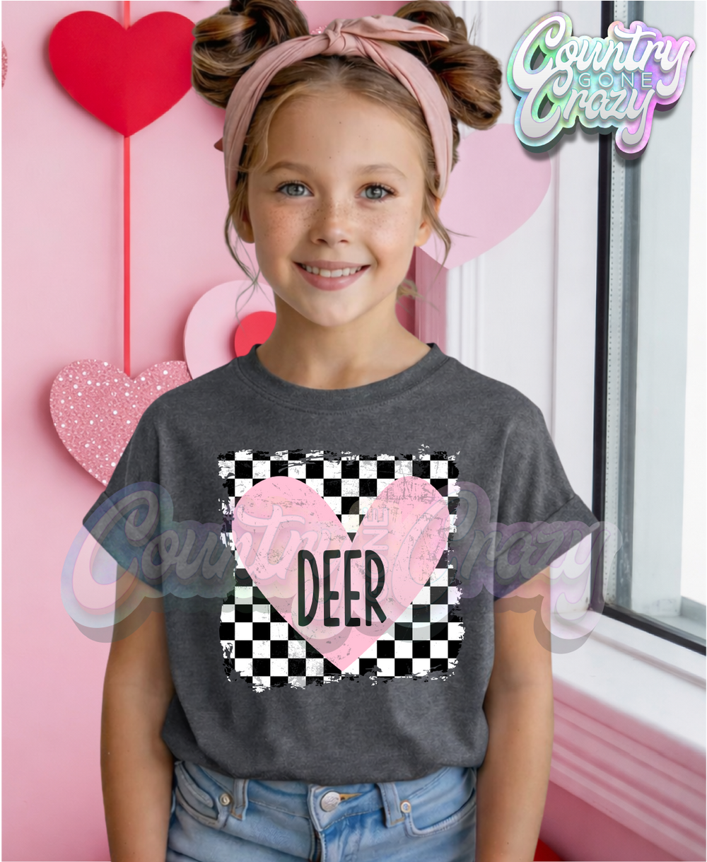HEART OF A • DEER • T-Shirt-Country Gone Crazy-Country Gone Crazy