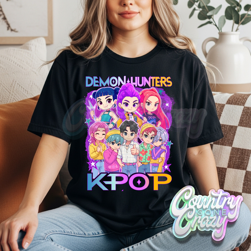 DEMON HUNTERS T-SHIRT-Country Gone Crazy-Country Gone Crazy