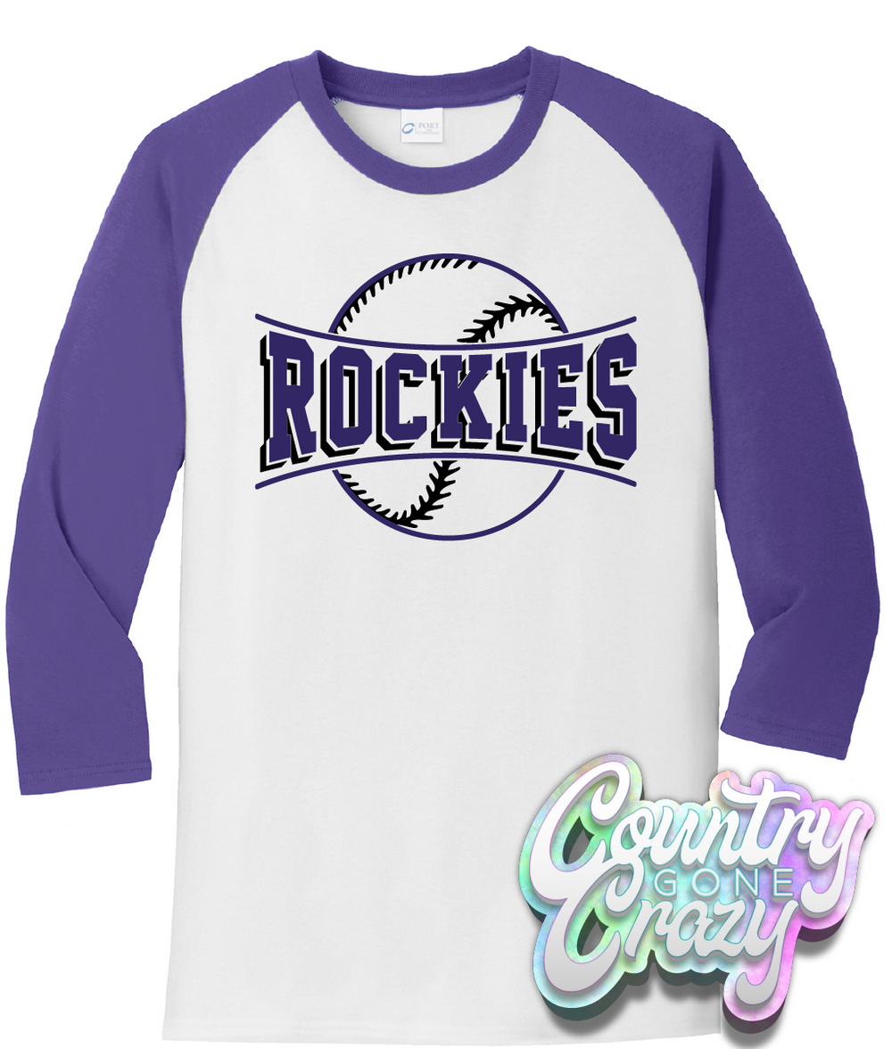 Colorado Rockies Raglan-Bella + Canvas-Country Gone Crazy