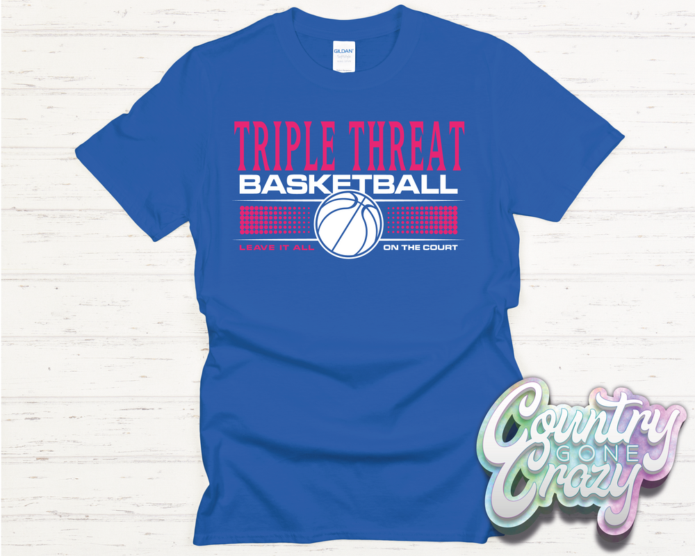 Triple Threat T-Shirt-Country Gone Crazy-Country Gone Crazy