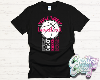 Triple Threat T-Shirt-Country Gone Crazy-Country Gone Crazy