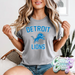 Detroit Lions - Football - Comfort Colors T-Shirt-Country Gone Crazy-Country Gone Crazy