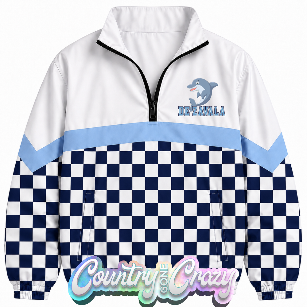 DE ZAVALA DOLPHINS WINDBREAKER // *PRE-ORDER**-Country Gone Crazy-Country Gone Crazy
