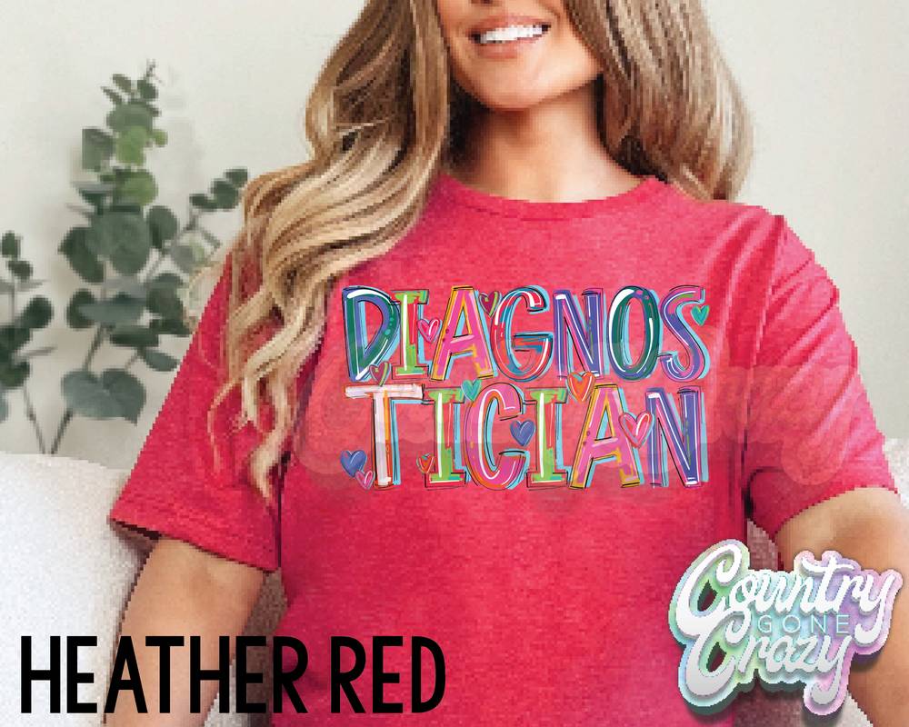 DIAGNOSTICIAN • Splash • T-Shirt-Country Gone Crazy-Country Gone Crazy