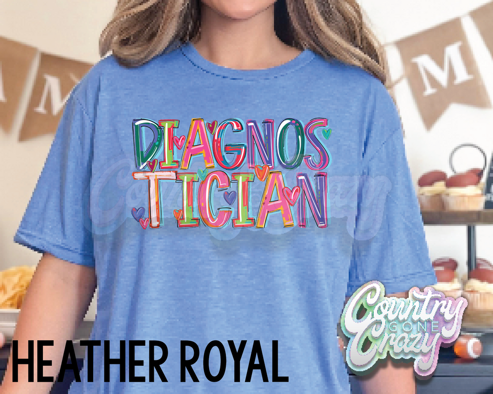 DIAGNOSTICIAN • Splash • T-Shirt-Country Gone Crazy-Country Gone Crazy