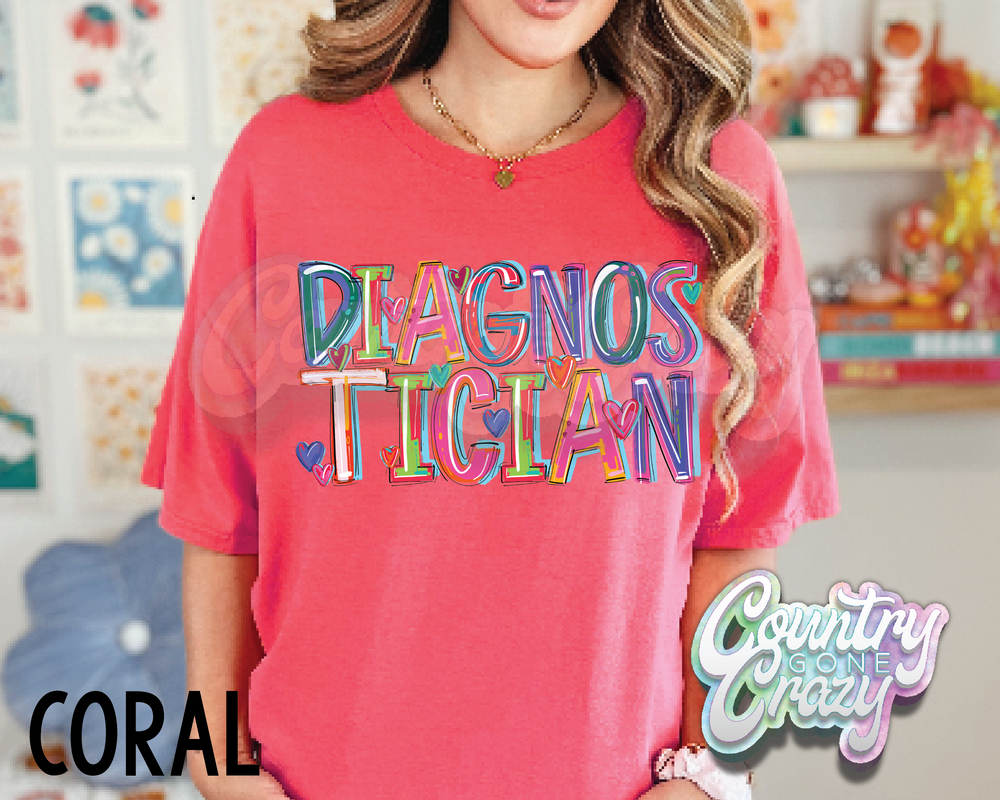 DIAGNOSTICIAN • Splash • T-Shirt-Country Gone Crazy-Country Gone Crazy