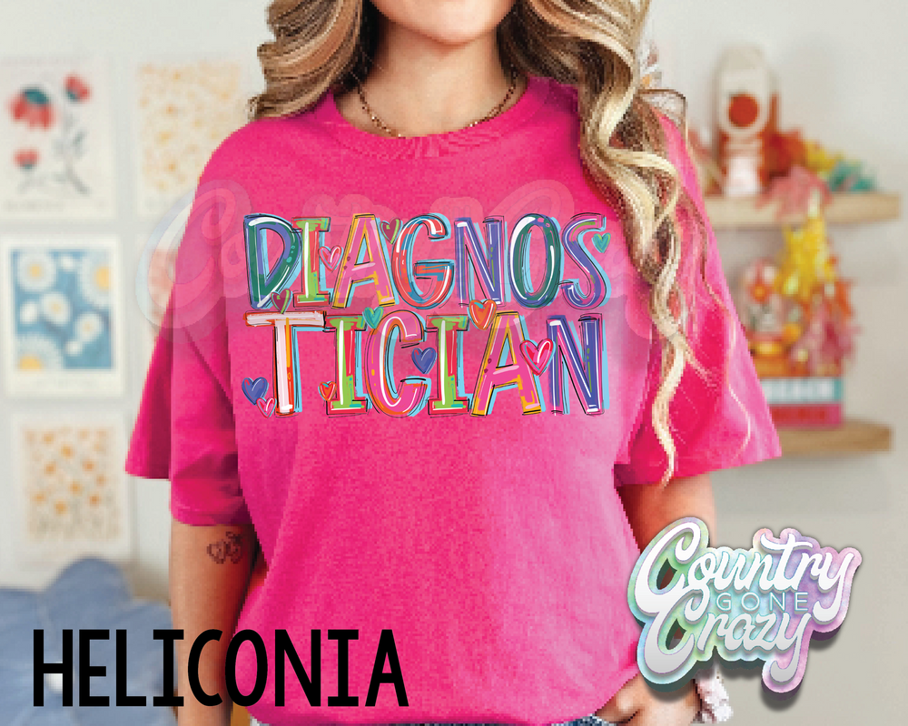 DIAGNOSTICIAN • Splash • T-Shirt-Country Gone Crazy-Country Gone Crazy