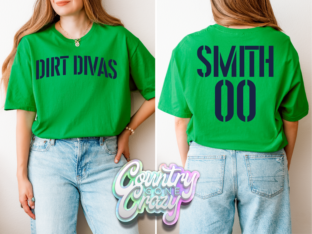 Dirt Divas Softball T-Shirt-Country Gone Crazy-Country Gone Crazy